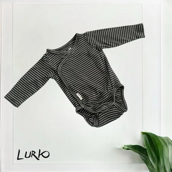 Hosszú ujjú átlapolt body