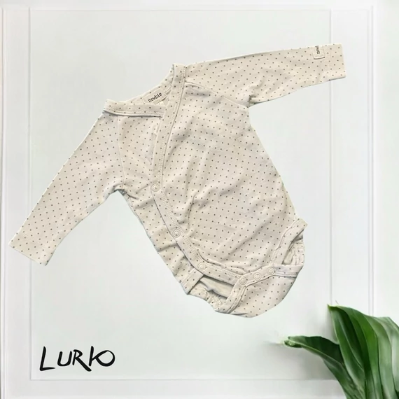Hosszú ujjú átlapolt body