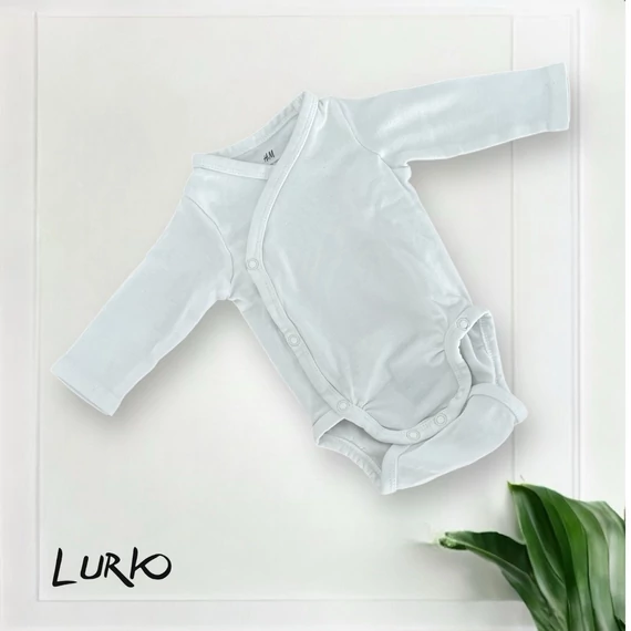 Hosszú ujjú átlapolt body