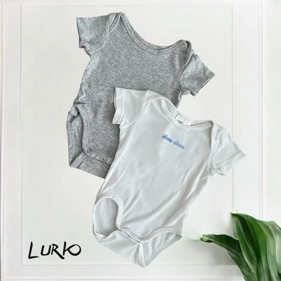 2 db rövid ujjú body