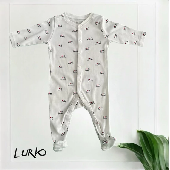 I Love Mummy vékony rugdalózó lábfejjel