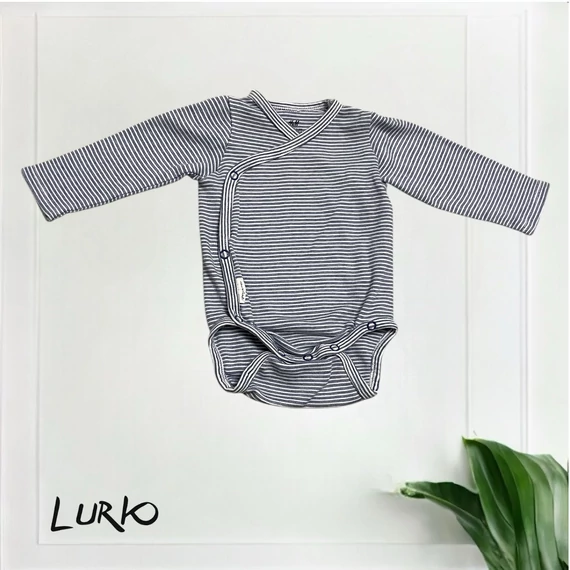 Hosszú ujjú átlapolt body
