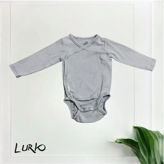 Hosszú ujjú átlapolt body