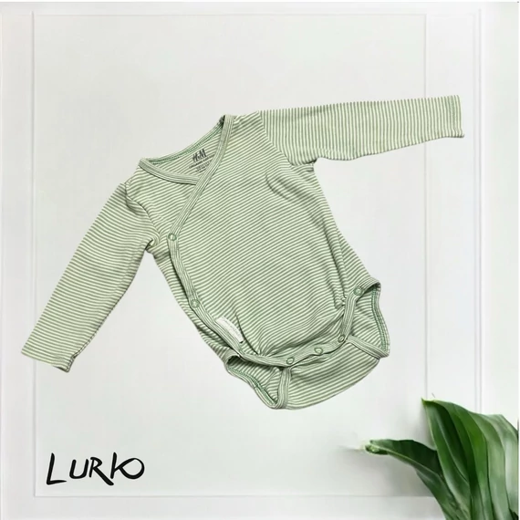 Hosszú ujjú átlapolt body