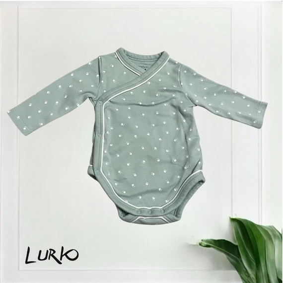 Hosszú ujjú átlapolt body