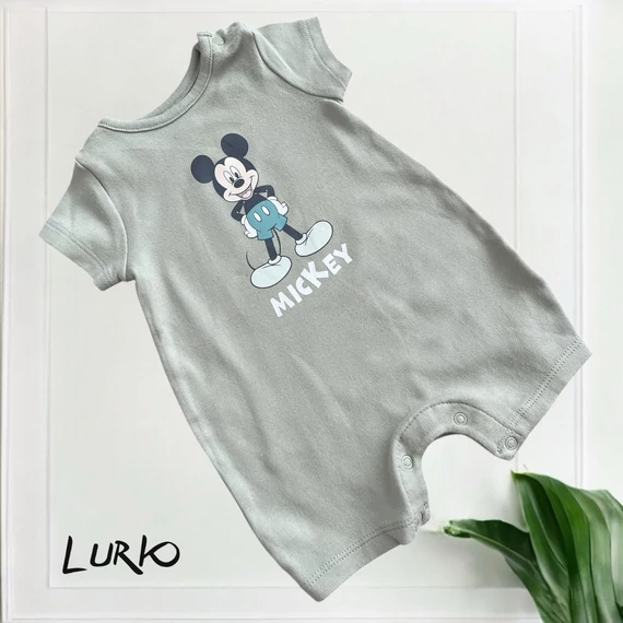 Disney Mickes Mouse rövid szárú kezeslábas