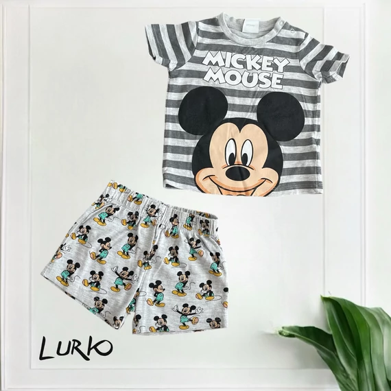 2 részes Disney Mickey Mouse rövid ujjú szett