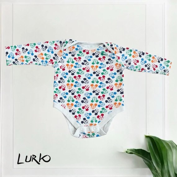 Mickey Mouse hosszú ujjú body