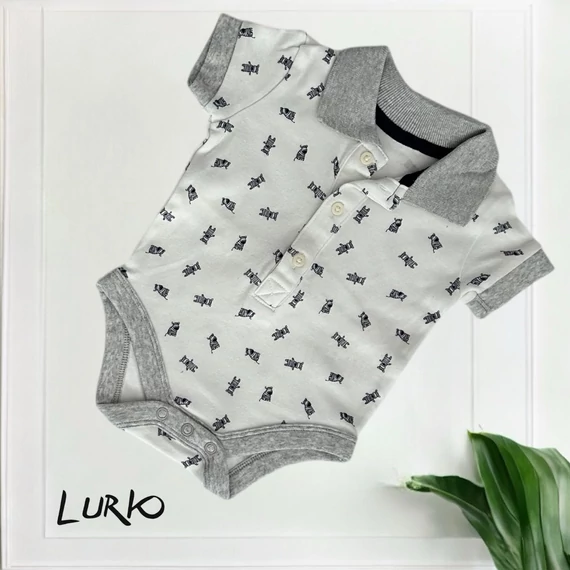 Rövid ujjú ingbody
