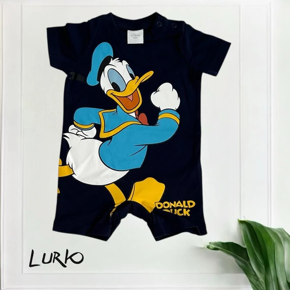 Disney Donald Duck rövid szárú kezeslábas