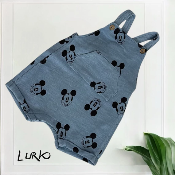 Disney Mickey Mouse rövid szárú kantárosnadrág
