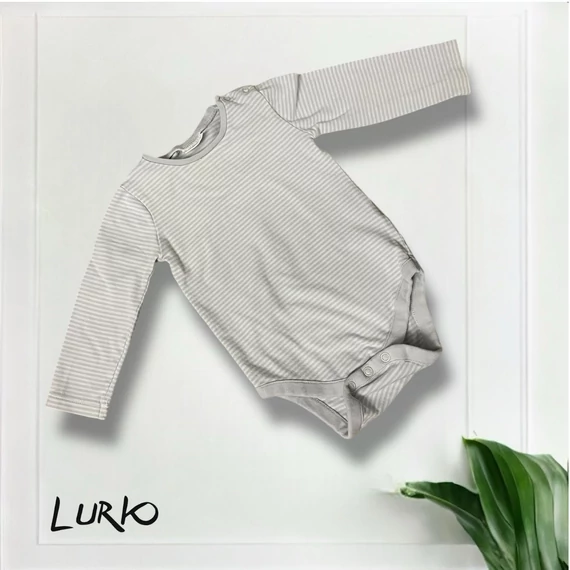 Hosszú ujjú csíkos body