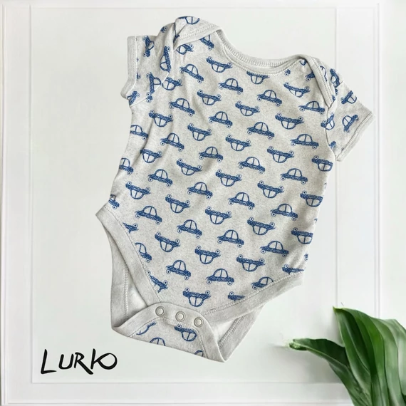 Autós rövid ujjú body