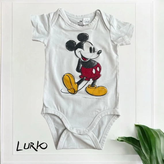 Disney Mickes Mouse rövid ujjú body