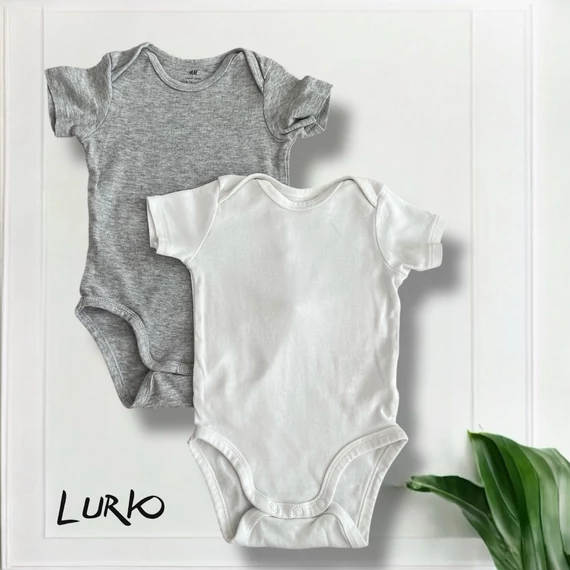 2 db rövid ujjú body