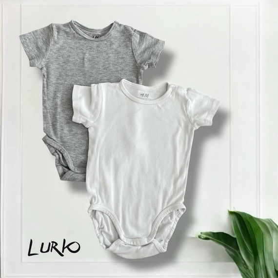 2 db rövid ujjú body