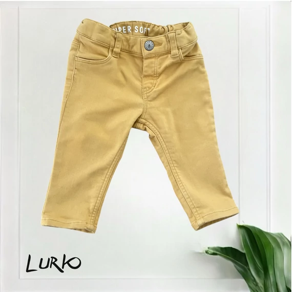 Super soft sárga farmernadrág