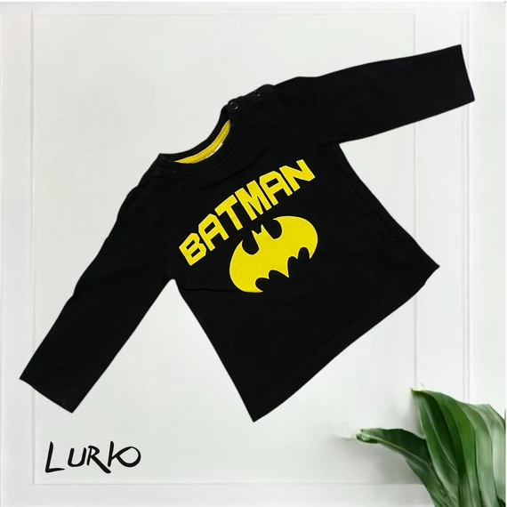 Batman mintás hosszú ujjú póló