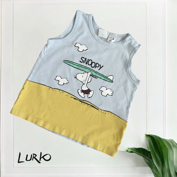 Snoopy mintás atléta