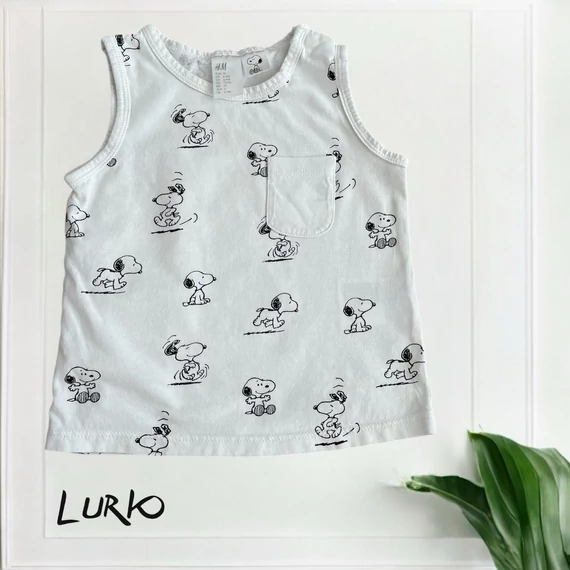 Snoopy mintás atléta