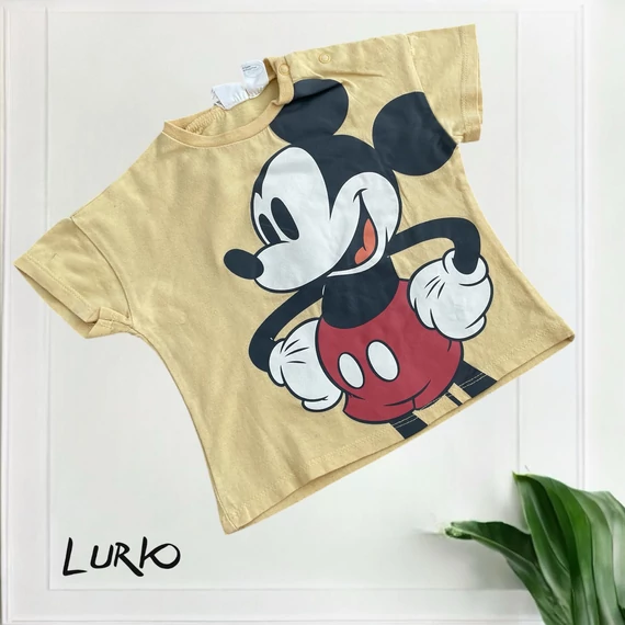 Disney Mickey Mouse mintás rövid ujjú póló