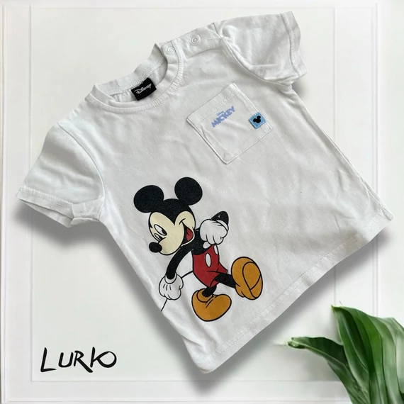 Disney Mickey Mouse mintás rövid ujjú póló