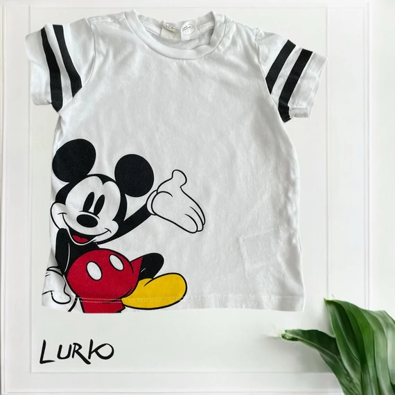 Disney Mickey Mouse mintás rövid ujjú póló