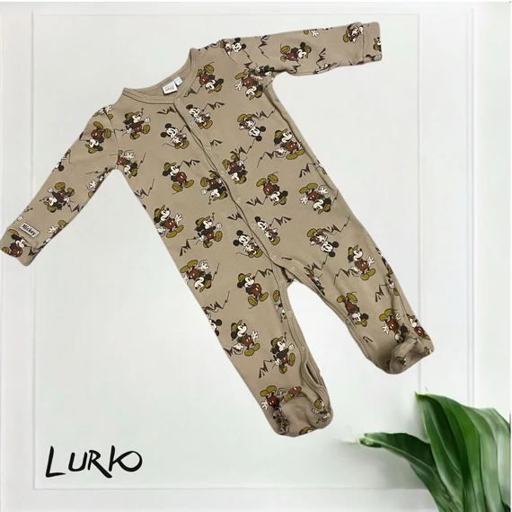 Lábfejes Mickey Mouse rugdalózó