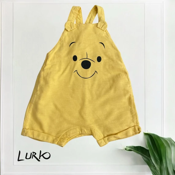 Disney Winnie The Pooh rövid szárú kantáros nadrág