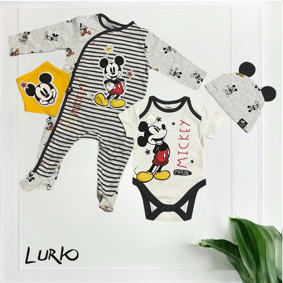 Négy részes Mickey Mouse szett 