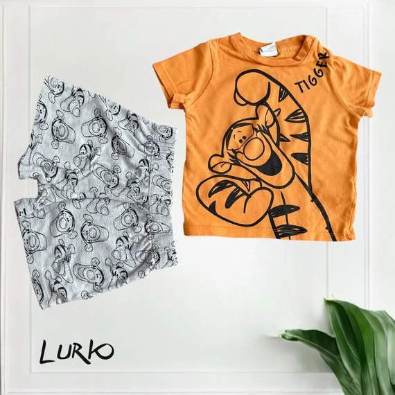 Disney Winnie The Pooh Tigris mintás rövid ujjú szett