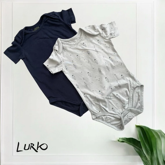 2 db rövid ujjú body