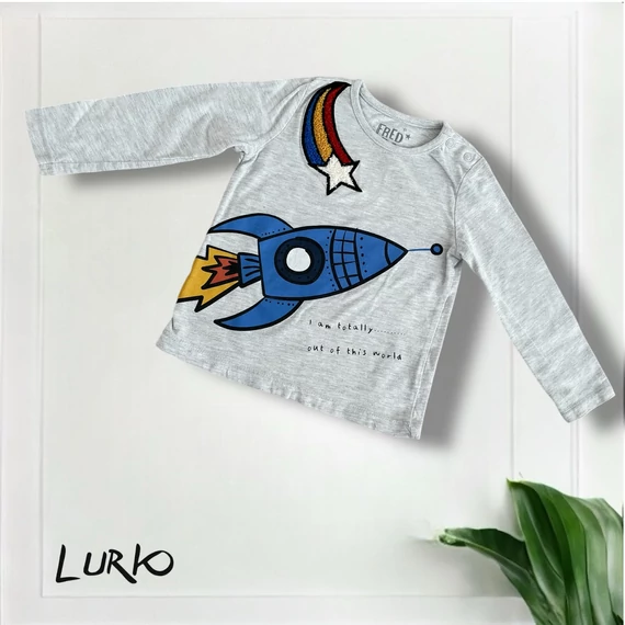 Űrhajós hosszú ujjú póló