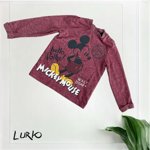 Mickey Mouse hosszú ujjú póló