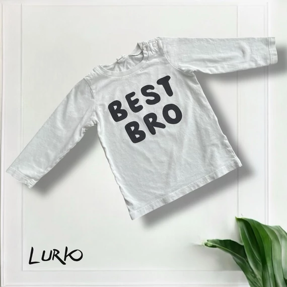 Best Bro feliratos hosszú ujjú póló