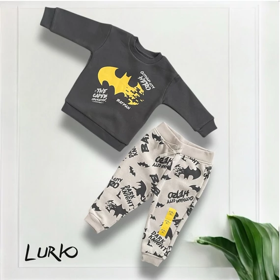 Batman belül bolyhos melegítő