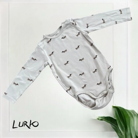 Tacskó mintás hosszú ujjú body