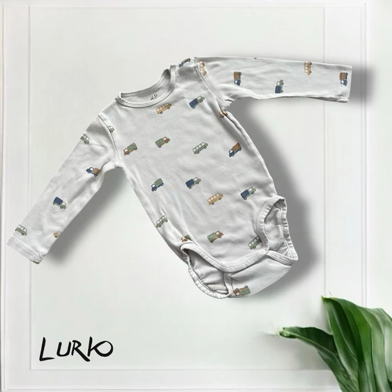 Járműves hosszú ujjú body