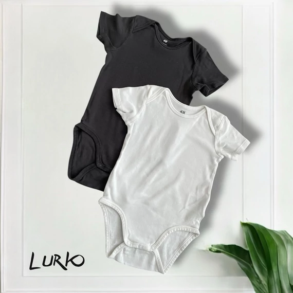 2 db rövid ujjú body