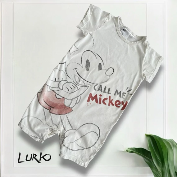 Disney Mickey Mouse rövid szárú kezeslábas