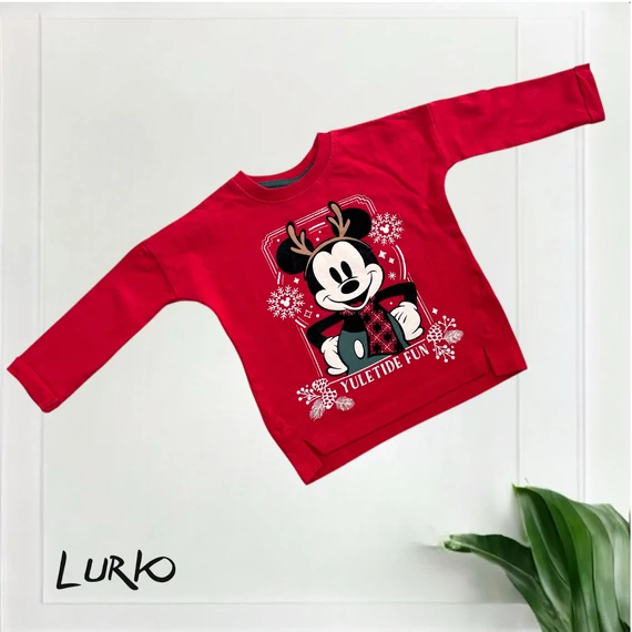 Mickey Mouse hosszú ujjú póló