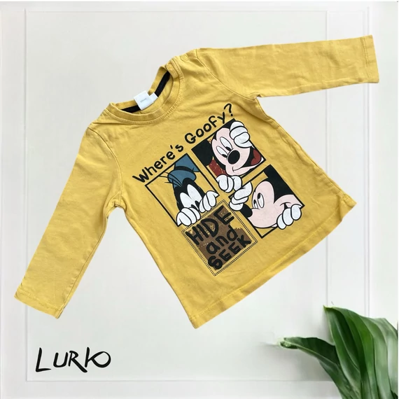 Mickey Mouse hosszú ujjú póló