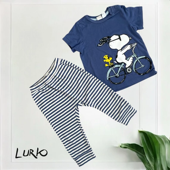 Snoopy mintás pizsama