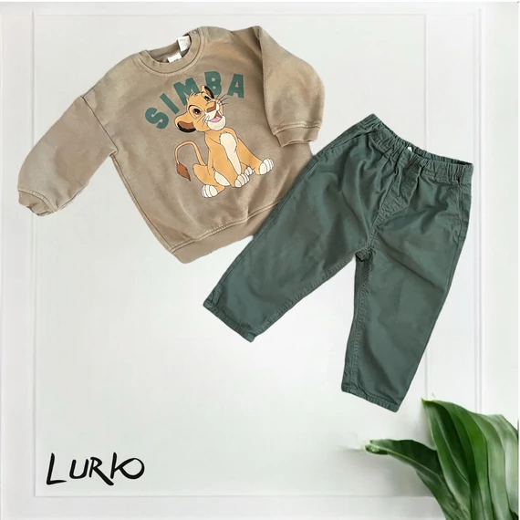 The Lion King mintás melegítő állítható derekú nadrággal