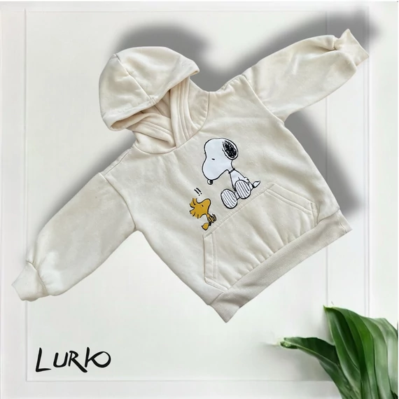 Snoopy mintás over-size felső