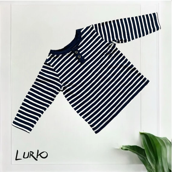 Hosszú ujjú Henley póló