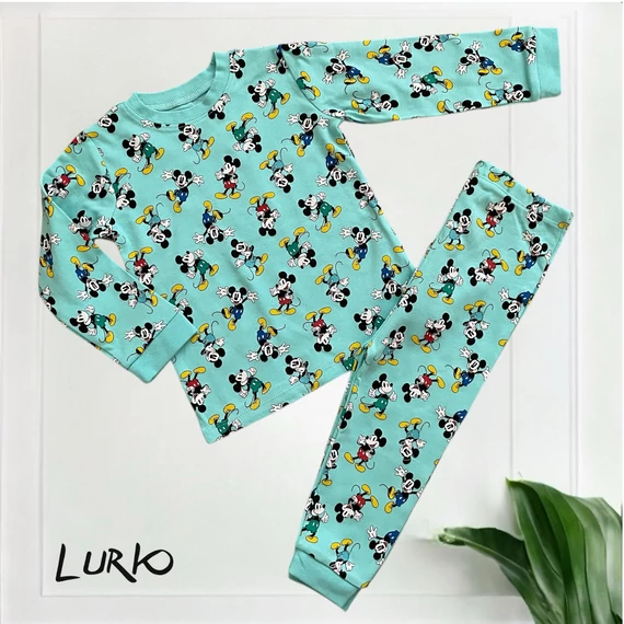 Mickey Mouse hosszú ujjú pizsama