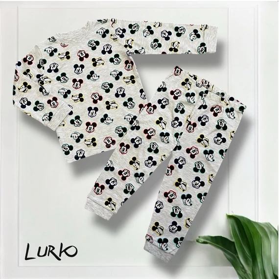 Mickey Mouse hosszú ujjú pizsama