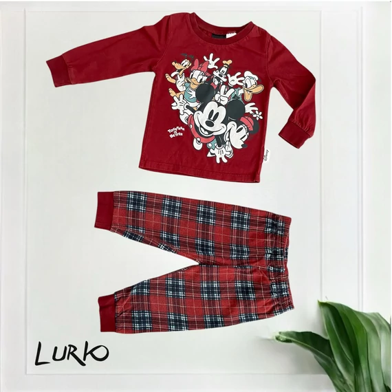 Mickey Mouse hosszú ujjú pizsama