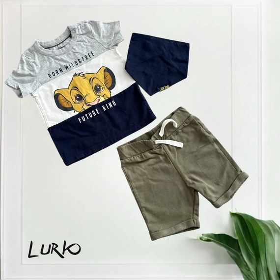 3 részes Disney The Lion King rövid szett